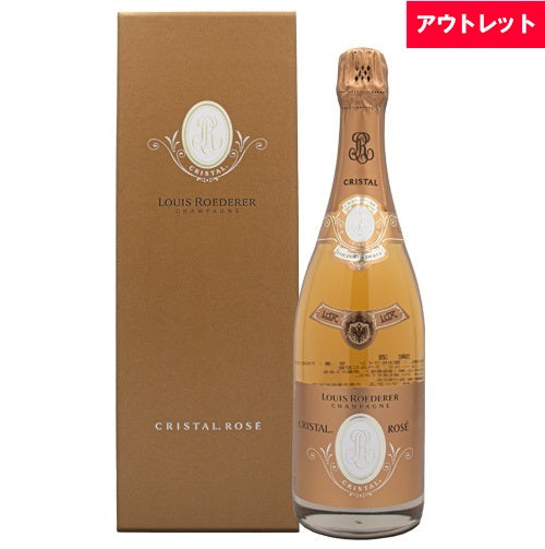ルイ ロデレール クリスタル ブリュット ロゼ 2014 750ml 箱付 シャンパン アウトレット