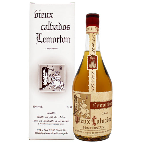 ルモルトン カルヴァドス オー ダージュ 15年 40% 700ml 箱なし ブランデー フランス ノルマンディー