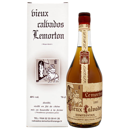 ルモルトン ヴュー カルヴァドス 1985 40% 700ml 箱付 ブランデー フランス ノルマンディー