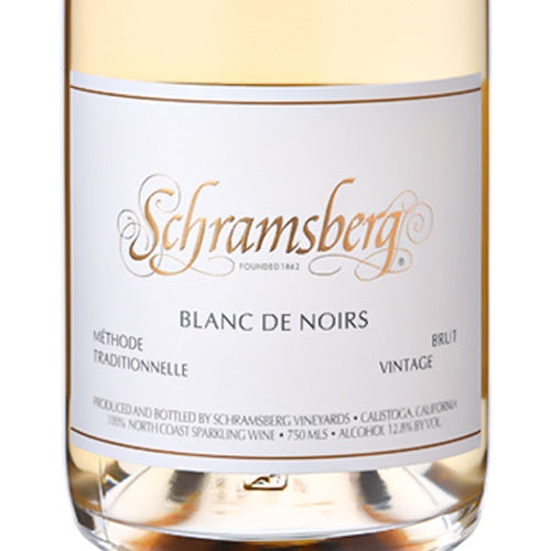 シュラムスバーグ ブラン ド ノワール ノース コースト 2020 750ml 箱なし スパークリング ワイン アメリカ カリフォルニア 辛口