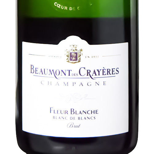 ボーモン デ クレイエール フルール ブランシュ ブラン ド ブラン ブリュット ミレジム 2016 750ml 箱なし シャンパン