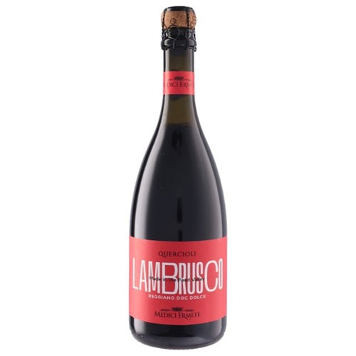 メディチ エルメーテ クエルチオーリ レッジアーノ ランブルスコ ドルチェ NV 750ml 箱なし スプマンテ イタリア エミリア ロマーニャ スパークリングワイン