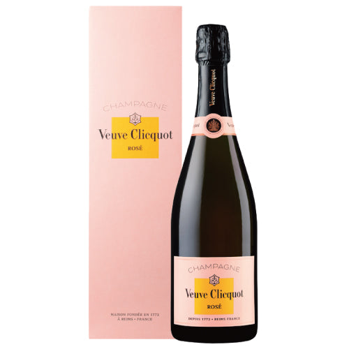 【正規輸入品】ヴーヴ クリコ ローズラベル ブリュット NV 750ml 箱付 ロゼ シャンパン