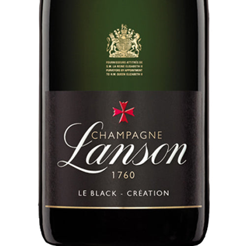 ランソン ブラック クリエイション NV 375ml 箱なし ブリュット シャンパン ハーフボトル