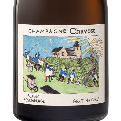 シャヴォスト ブラン アッサンブラージュ NV 750ml 箱なし ブリュット ナチュール シャンパン