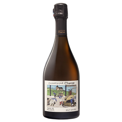 シャヴォスト ブラン ド ムニエ NV(2023)750ml 箱なし ブリュット ナチュール シャンパン