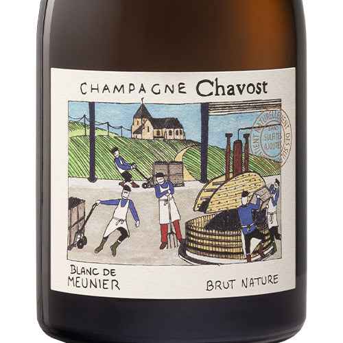 シャヴォスト ブラン ド ムニエ NV(2023)750ml 箱なし ブリュット ナチュール シャンパン