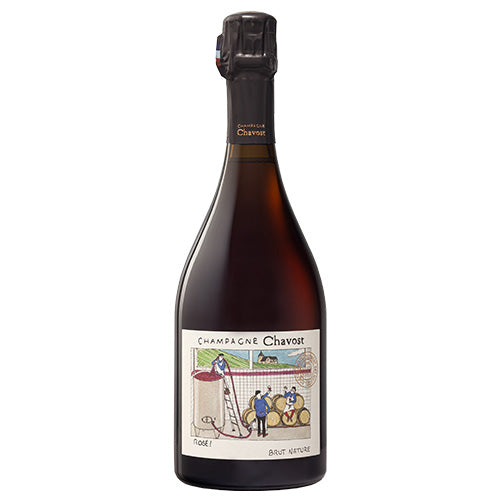 シャヴォスト ロゼ NV(2023) 750ml 箱なし ブリュット ナチュール シャンパン