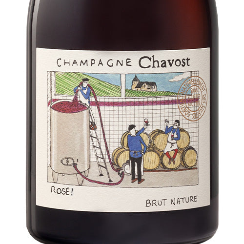 シャヴォスト ロゼ NV(2023) 750ml 箱なし ブリュット ナチュール シャンパン