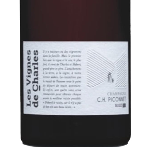 ピコネ ヴィーニュ ド シャルル ロゼ 2019 750ml 箱なし ドサージュ ゼロ シャンパン