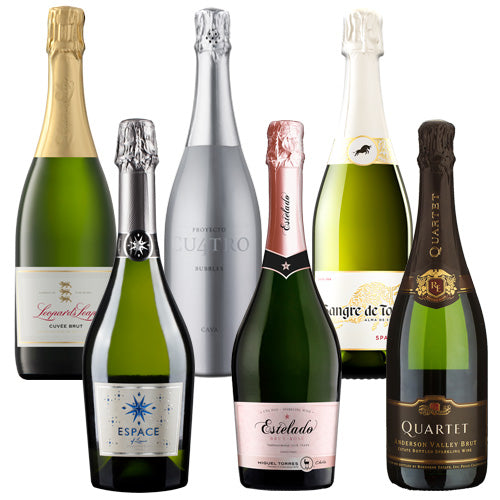 エノテカ厳選 スパークリング ワイン 750ml × 6本 セット ロゼ1本・白5本