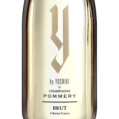 【2本セット】 y by YOSHIKI ワイ バイ ヨシキ × シャンパーニュ ポメリー NV シャンパーニュ 750ml × 2本 (ロゼ ブリュット/ブリュット)セット 箱なし シャンパン