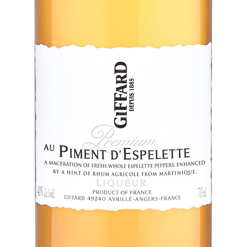 ジファール ピモン デスプレット(トウガラシ)40% 700ml 箱なし リキュール プレミアム フランス