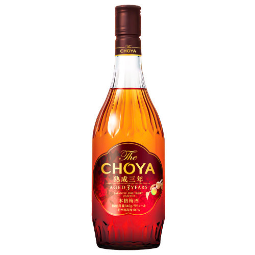 The CHOYA(ザ チョーヤ) 熟成三年 15% 700ml 箱なし リキュール 本格 梅酒