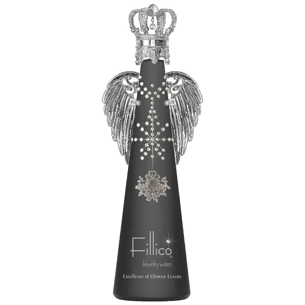 FILLICO jewelry water しつこい フィリコ ジュエリーウォーター ブラック 黒 シナモロール 空瓶 インテリア 王冠キャップ 羽根