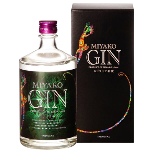 多良川 MIYAKO GIN ミヤコジン 47% 700ml 箱付 スピリッツ ジャパニーズ クラフト ジン
