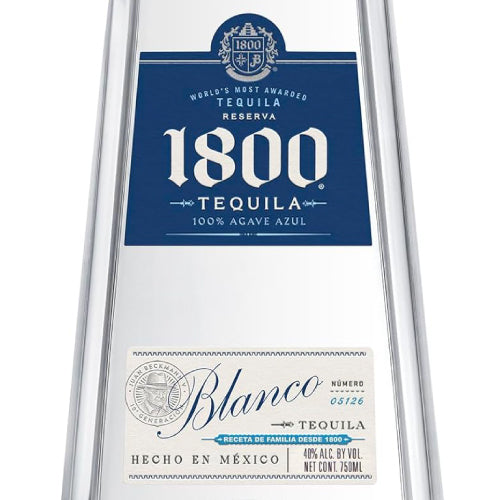 クエルボ 1800 テキーラ シルバー 40% 750ml 箱なし スピリッツ メキシコ