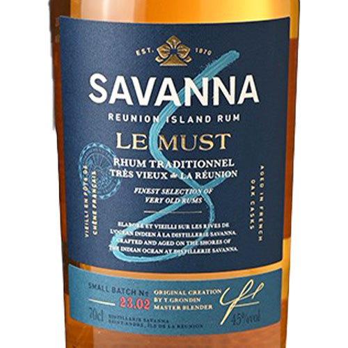 サバンナ ラム レ マスト 45% 700ml 箱付 スピリッツ 熟成ラム フランス