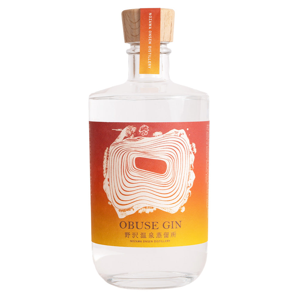 野沢温泉蒸留所 OBUSE GIN 45% 500ml 箱なし スピリッツ クラフトジン
