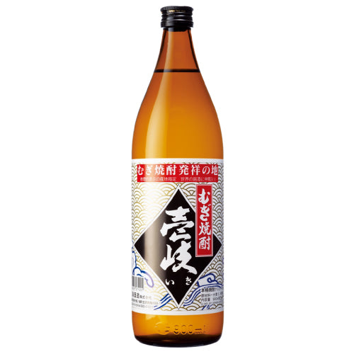 本格むぎ焼酎 壱岐(ビン)25% 900ml 玄海酒造 箱なし 麦 焼酎 長崎県