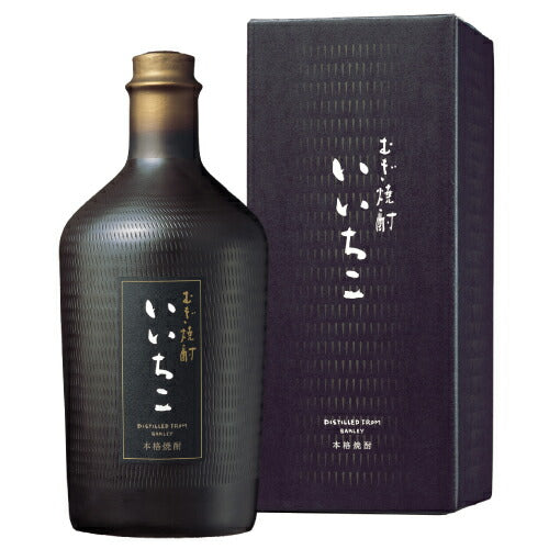 【6本セット】三和酒類 本格むぎ焼酎 いいちこ 民陶(みんとう)くろびん 25% 720ml 箱付 麦焼酎 大分県