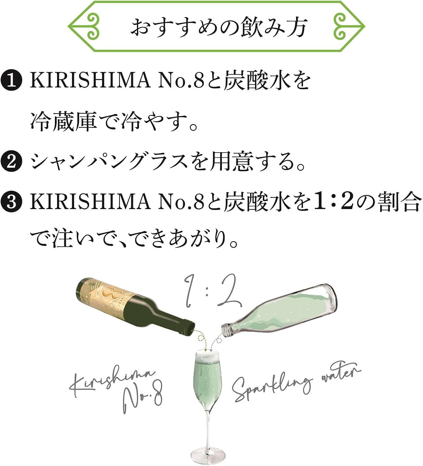 【1都7県限定配送】本格 芋 焼酎 KIRISHIMA No.8 25% 霧島酒造 900ml 箱なし 芋 焼酎 宮崎県