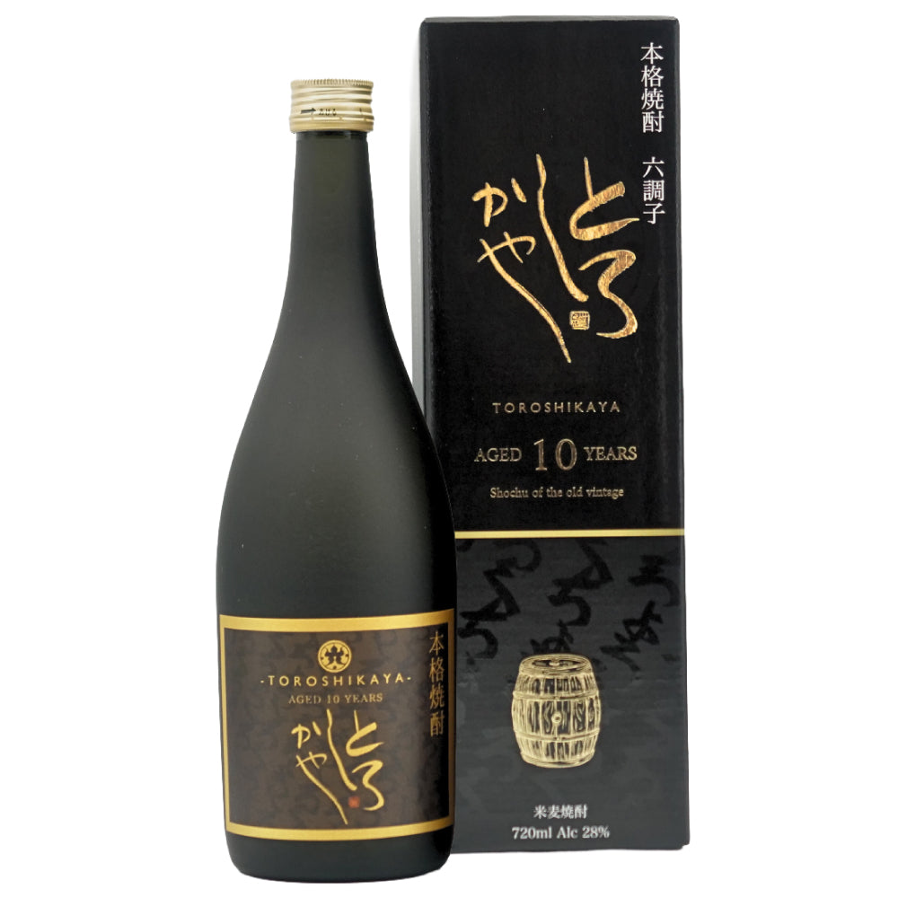 六調子 とろしかや 10年 28度 720ml 球磨焼酎 箱付 米 麦 ブレンド 焼酎 熊本県