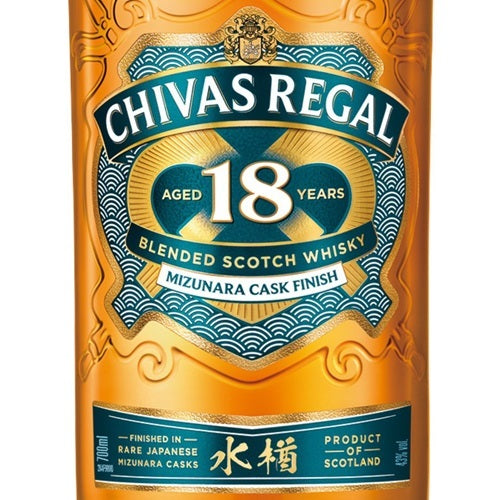 【正規輸入品】 シーバス リーガル 18年 ミズナラ カスク フィニッシュ 43% 700ml 箱付 ブレンデッド スコッチ ウイスキー