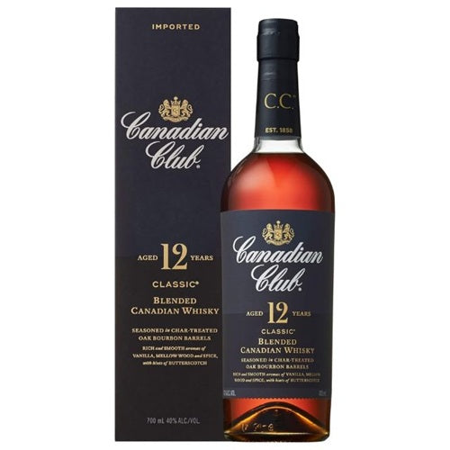 カナディアンクラブ クラシック 12年 40% 700ml 箱付 カナディアン ブレンデッド ウイスキー