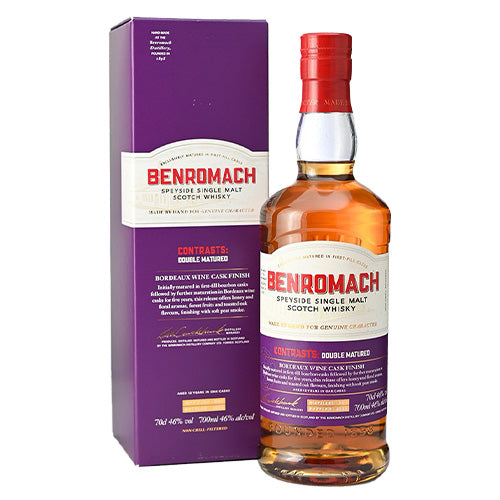 ベンロマック ダブルマチュアード 2011 ボルドーワイン カスクフィニッシュ 46% 700ml 箱付 シングルモルト スコッチ ウイスキー