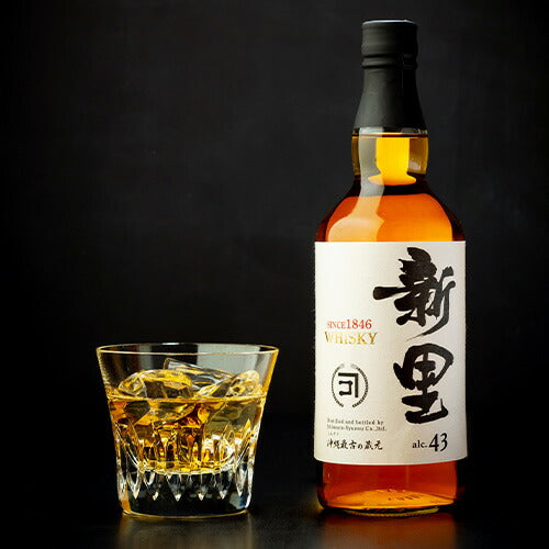 【3本セット】新里 WHISKY(ウイスキー)43% 700ml 箱付 ブレンデッドウイスキー ジャパニーズ ウイスキー