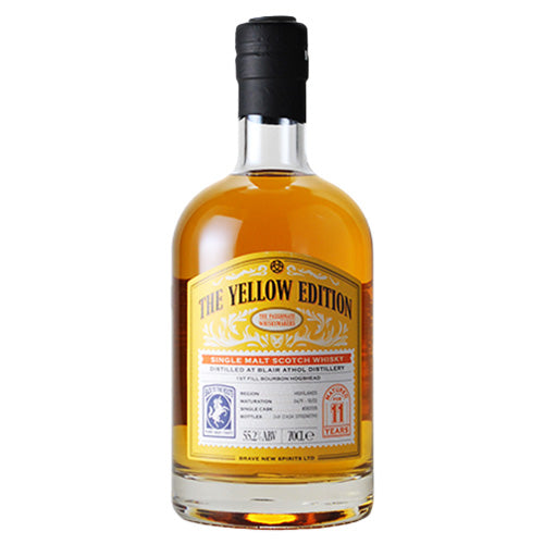 ブレイヴ ニュー スピリッツ ザ イエロー エディション ブレア アソール 2011 - 2022 11年 55.2% 700ml 箱なし シングルモルト スコッチ ウイスキー