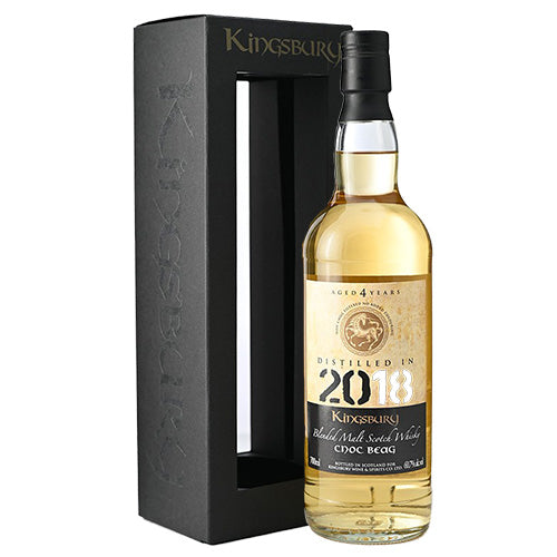 キングスバリー ゴールド ノックベック 2018 4年 60.7% 700ml 箱付 ブレンデッド モルト スコッチ ウイスキー