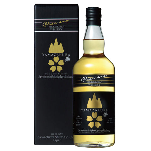 ブレンデッド ウイスキー 山桜 プレシャス 46% 700ml 笹の川酒造 箱付 ジャパニーズ ウイスキー