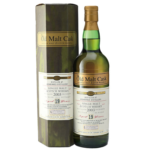 ハンターレイン OMC(オールド モルト カスク)25周年記念 ベンリネス 2003 19年 シェリー樽熟成 50% 700ml 箱付 シングルモルト スコッチ ウイスキー