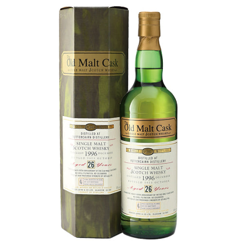 ハンターレイン OMC(オールド モルト カスク)25周年記念 フェッターケアン 1996 26年 50% 700ml 箱付 シングルモルト スコッチ ウイスキー