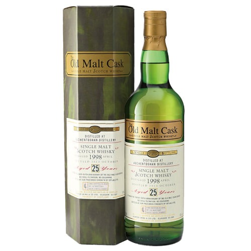 ハンターレイン OMC(オールド モルト カスク)25周年記念 オーヘントッシャン 1998 25年 50% 700ml 箱付 シングルモルト スコッチ ウイスキー