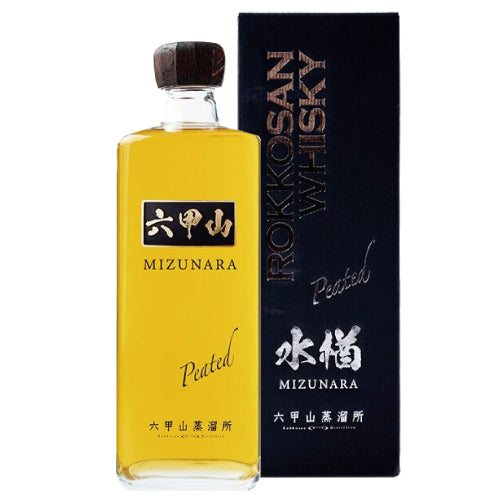 六甲山 ピュアモルト ウイスキー MIZUNARA(ミズナラ) ピーテッド 42% 720ml 箱付 ジャパニーズ ウイスキー