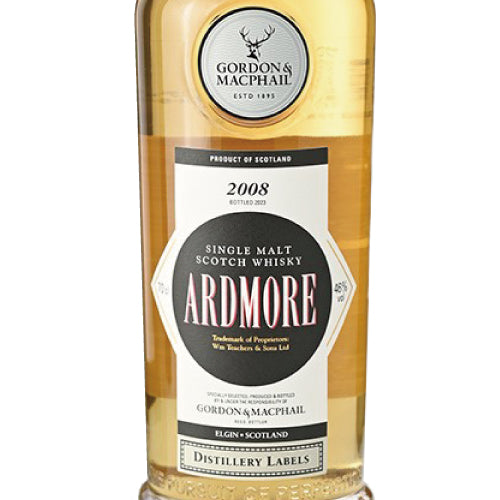 G & M(ゴードン & マクファイル) ディスティラリー ラベル アードモア 2008 46% 700ml 箱付 シングルモルト スコッチ ウイスキー