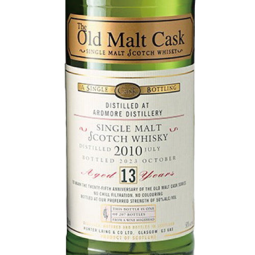 ハンターレイン OMC(オールド モルト カスク)25周年記念 アードモア 2010 13年 ワインカスク 50% 700ml 箱付 シングルモルト スコッチ ウイスキー