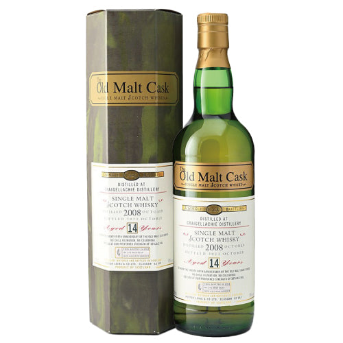 ハンターレイン OMC(オールド モルト カスク)25周年記念 クライゲラヒ 2008 14年 ワインカスク 50% 700ml 箱付 シングルモルト スコッチ ウイスキー
