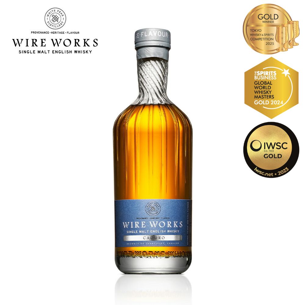 【正規輸入品】ワイヤーワークス カデューロ 46.8% 700ml 箱なし シングルモルト イングリッシュウイスキー ホワイトピーク蒸留所