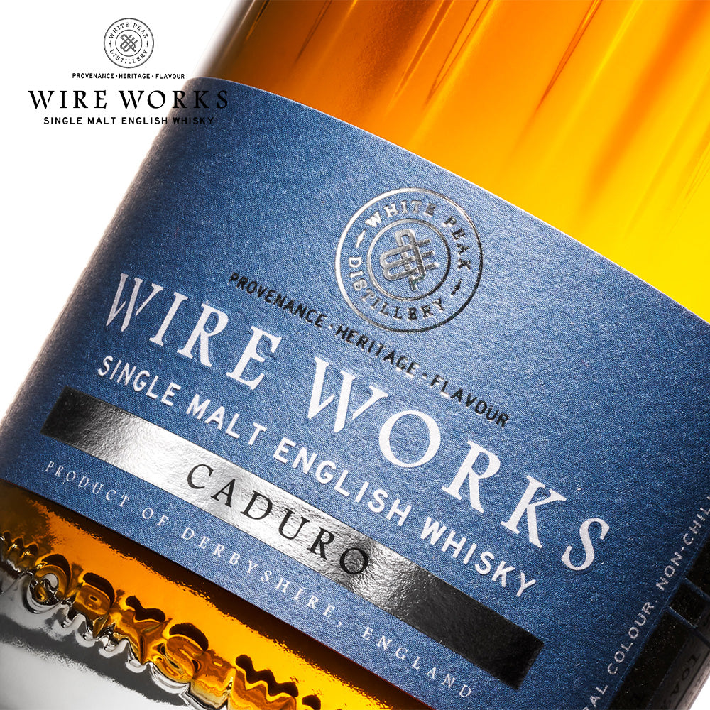 【正規輸入品】ワイヤーワークス カデューロ 46.8% 700ml 箱なし シングルモルト イングリッシュウイスキー ホワイトピーク蒸留所