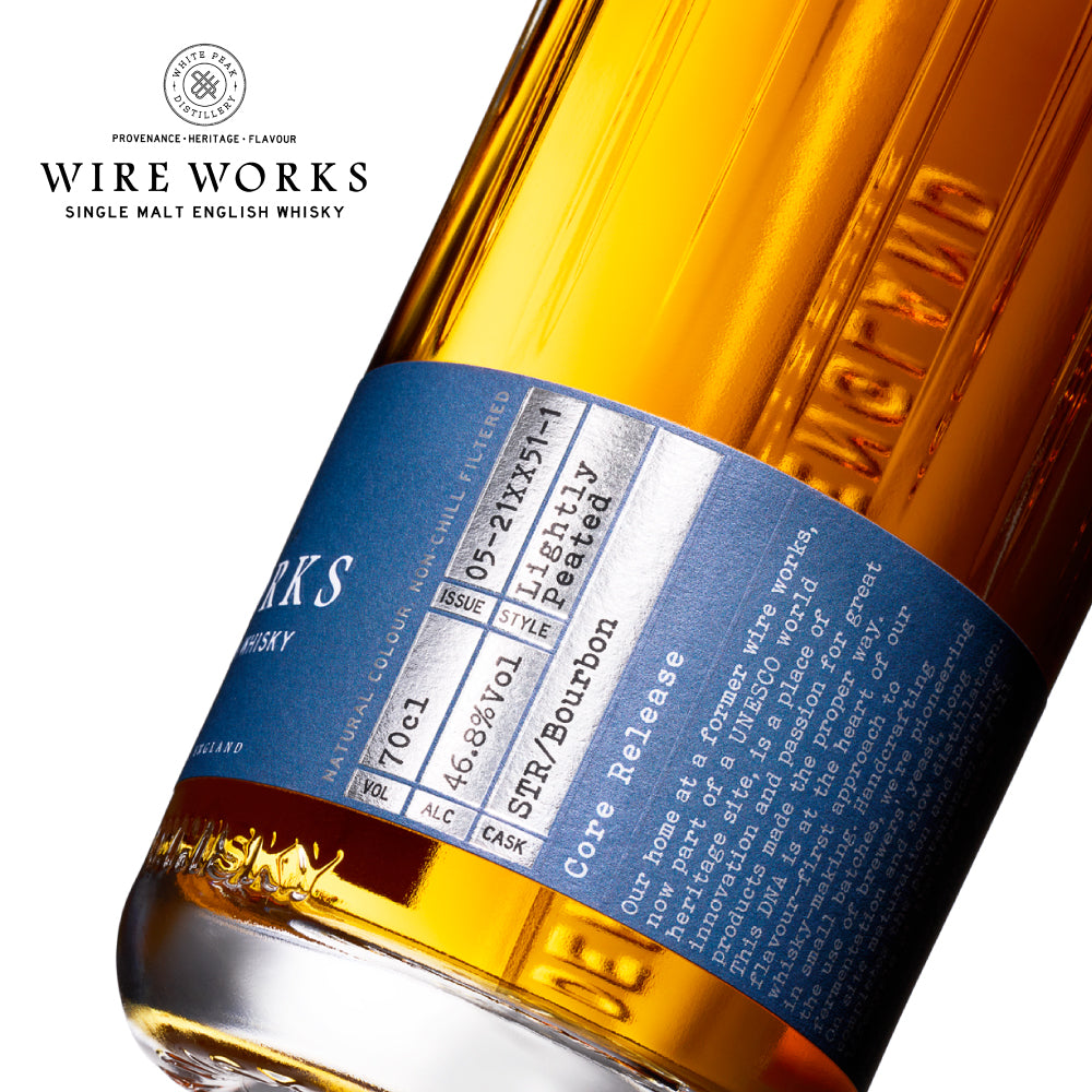 【10%OFF】ワイヤーワークス カデューロ 46.8% 700ml 箱なし シングルモルト イングリッシュウイスキー ホワイトピーク蒸留所