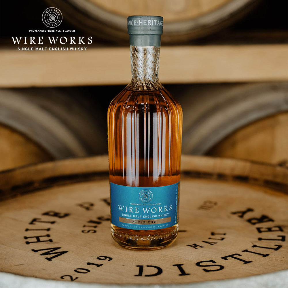 【正規輸入品】ワイヤーワークス オルターエゴ 51.5% 700ml 箱なし シングルモルト イングリッシュウイスキー ホワイトピーク蒸留所