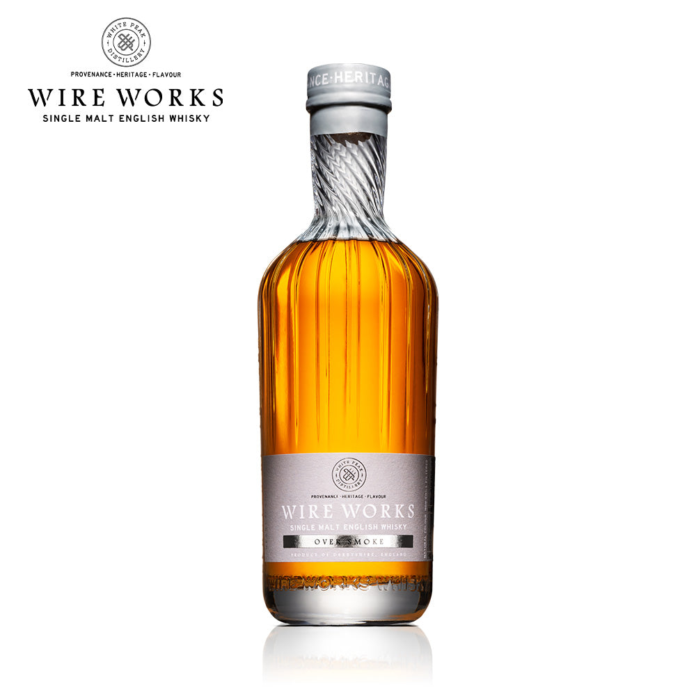 【正規輸入品】ワイヤーワークス オーバースモーク 52.7% 700ml 箱なし シングルモルト イングリッシュウイスキー ホワイトピーク蒸留所