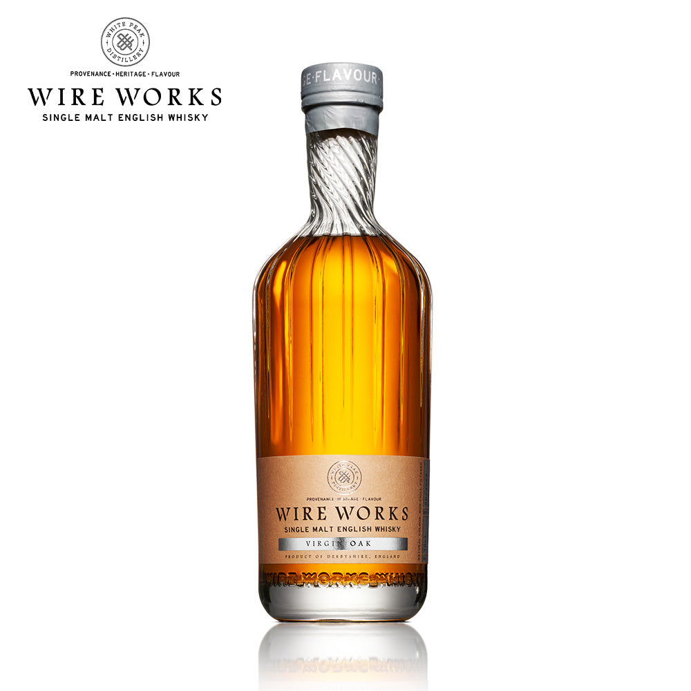 【正規輸入品】ワイヤーワークス ヴァージンオーク 50.5% 700ml 箱なし シングルモルト イングリッシュウイスキー ホワイトピーク蒸留所