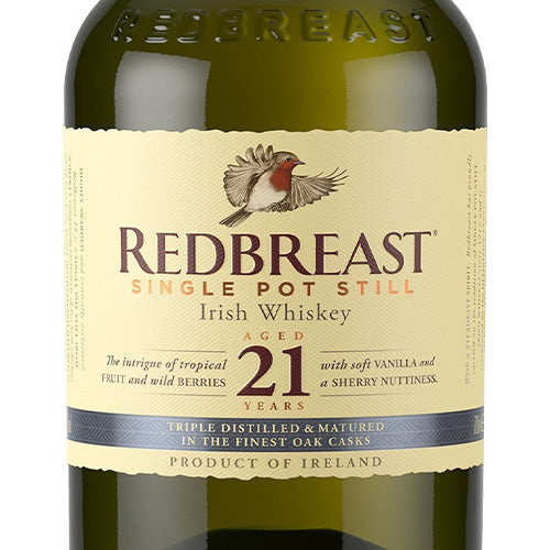 【正規輸入品】 レッドブレスト 21年 46% 700ml 箱付 シングルポットスチル アイリッシュ ウイスキー