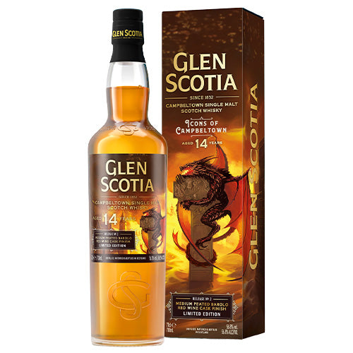 グレンスコシア 14年 アイコンズ オブ キャンベルタウン No.2 ドラゴン 56.8% 700ml 箱付 キャンベルタウン シングルモルト スコッチ ウイスキー