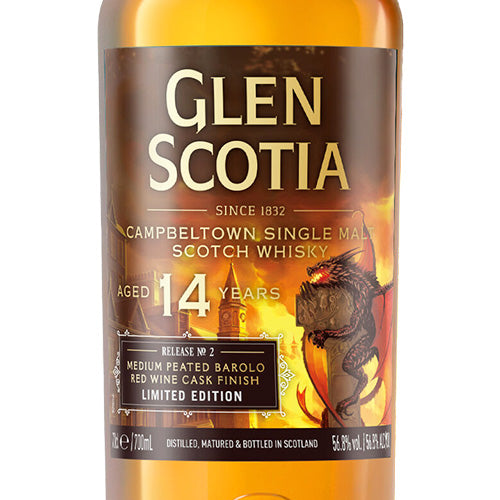 グレンスコシア 14年 アイコンズ オブ キャンベルタウン No.2 ドラゴン 56.8% 700ml 箱付 キャンベルタウン シングルモルト スコッチ ウイスキー